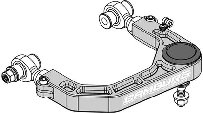Camburg CAM-310138-K Toyota Tacoma 2005-2023 King 3.0 Performance Kit with Billet Uniball UCAs
