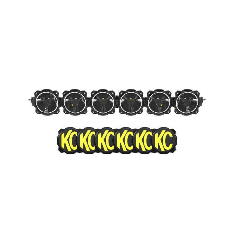 KC HiLiTES Gravity Titan LED Light Bar 91416, 39-Inch 6-Light Curvable Bar