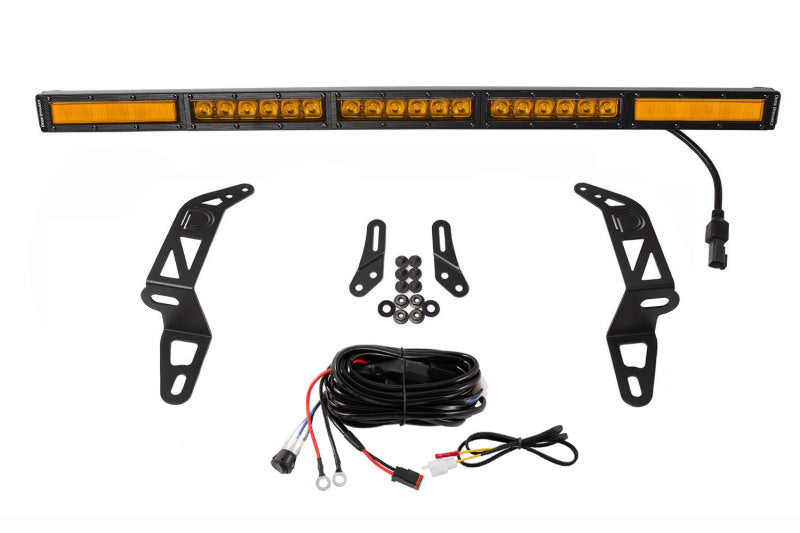Diode Dynamics DD6082 SS30 Bumper LED Light Bar Bracket Kit for 2018-2025 Jeep Wrangler