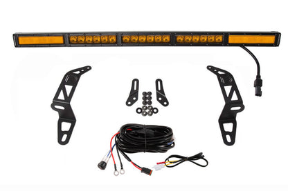 Diode Dynamics DD6082 SS30 Bumper LED Light Bar Bracket Kit for 2018-2025 Jeep Wrangler