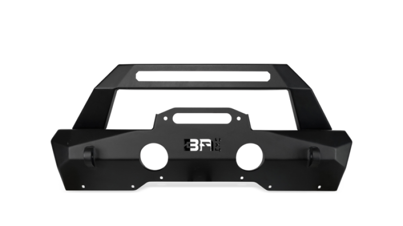 Body Armor 4x4 JP-19535 Orion Stubby Front Bumper for 2007-2026 Jeep Wrangler JK/JL and Gladiator JT