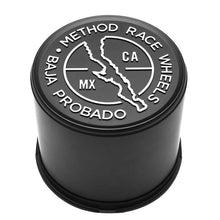 Method Wheels B Cap Baja 130mm Black Center Cap, Part Number CP-BAJA130-P-B