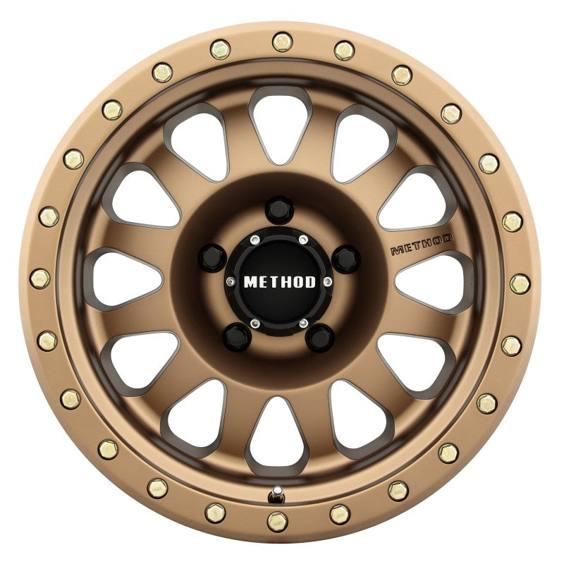 Method Wheels MR304 Double Standard 15x8-Inch Bronze Wheel, -24mm Offset, 5x4.5 Bolt Pattern