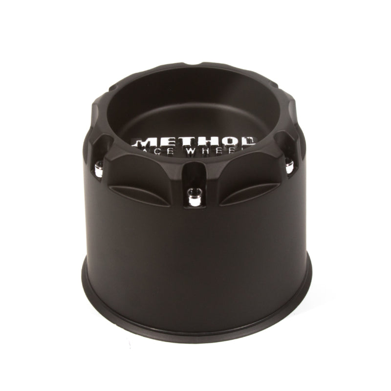 Method Wheels Cap 1922 83mm Black Push-Thru, Part Number CP-1922B89-S1