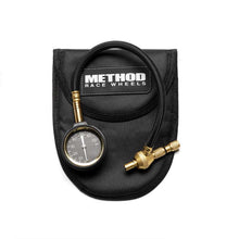 Method Wheels Brass Air Deflator Gauge 0-60 PSI, Black, AP-F0005