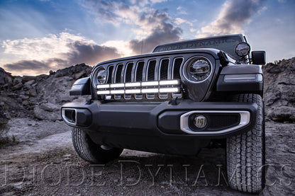 Diode Dynamics DD6086 SS30 LED Bumper Light Bar Kit for 2018-2024 Jeep Wrangler