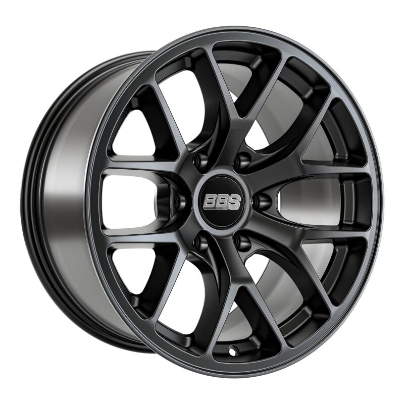 BBS TS-P 18x9-Inch Cast Wheel, 6x139.7 Bolt Pattern, 106.1mm Hub Bore, 0mm Offset, Satin Black