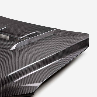 Seibon HD23TYTU-RR RR-Style Carbon Fiber Hood for 2022–2024 Toyota Tundra and 2023–2024 Toyota Sequoia