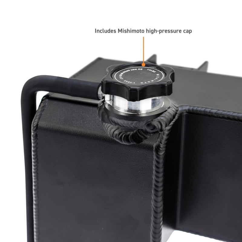 Mishimoto MMRT-TAC-24BK Aluminum Expansion Tank for 2024+ Toyota Tacoma, Black
