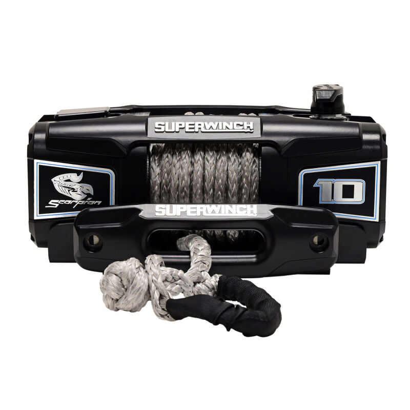 Superwinch Scorpion 10SR 10,000 lb. 12V Winch with Synthetic Rope, Part Number 1155401