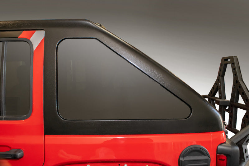 DV8 Offroad HTJL02-B Razor Series Fastback Hard Top for 2018-2025 Jeep Wrangler JL Unlimited 4-Door