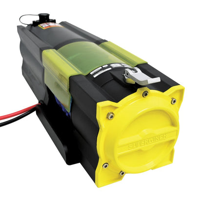 Superwinch S5500SR 5,500 lb 12-Volt Trailer Winch with Synthetic Rope, Part 1455201