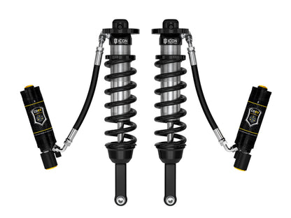 ICON 58735E-700 Extended Travel 2.5 VS Remote Reservoir CDEV Front Coilover Kit for 2005-2023 Toyota Tacoma
