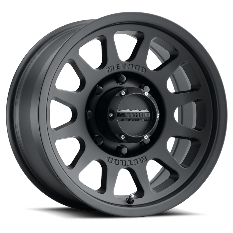 Method Wheels MR703 Bead Grip 18x9 Matte Black Wheel, +12 Offset, 8x180 Bolt Pattern