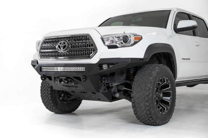 Addictive Desert Designs 16-19 Toyota Tacoma Stealth Fighter Front Bumper w/ Winch Mount