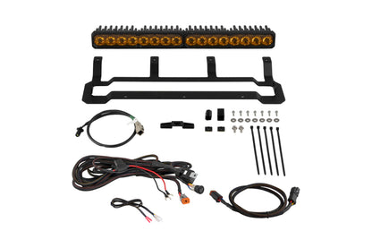 Diode Dynamics DD8733 Stage Series SS20 Sport Yellow Combo LED Light Bar Kit for 2025-2026 Toyota 4Runner TRD Pro Grille