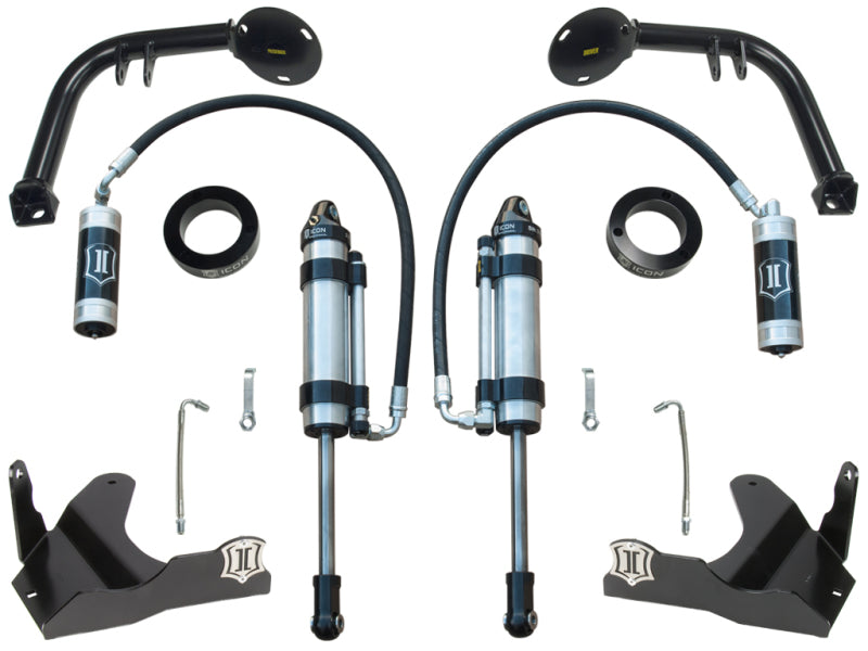 ICON S2 Stage 3 Secondary Shock System K53123 for 2010-2024 Toyota 4Runner and 2010-2014 FJ Cruiser