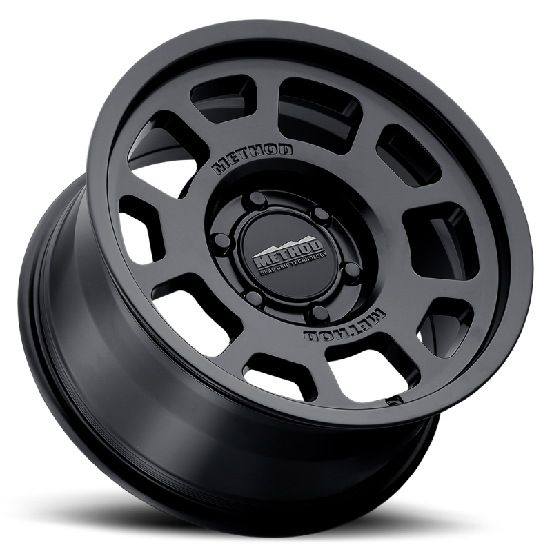 Method Wheels MR705 17x8.5 0mm Offset 5x5 Matte Black Bead Grip Wheel
