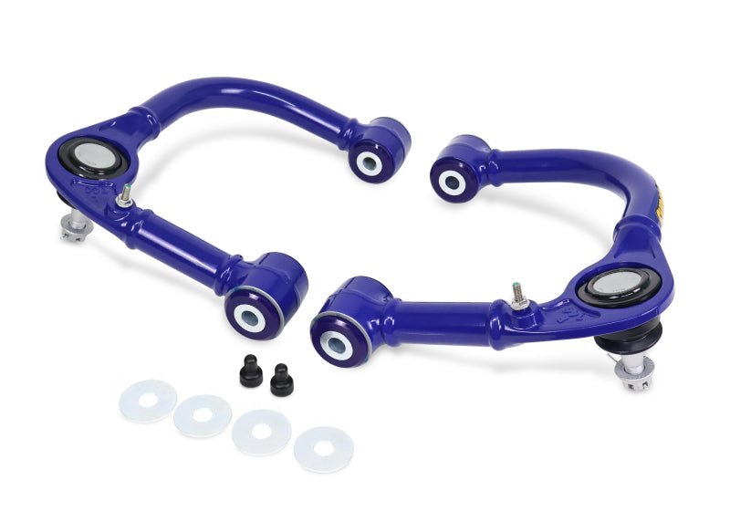SuperPro TRC6471 Front Upper Fixed Offset Control Arm Set for 2005-2023 Toyota Tacoma 4WD