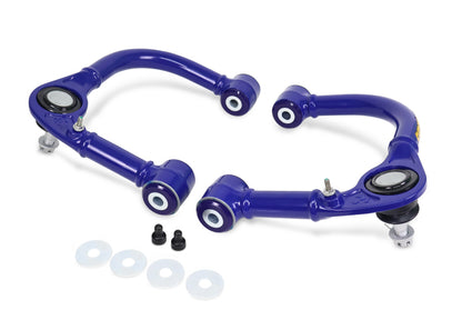 SuperPro TRC6471 Front Upper Fixed Offset Control Arm Set for 2005-2023 Toyota Tacoma 4WD
