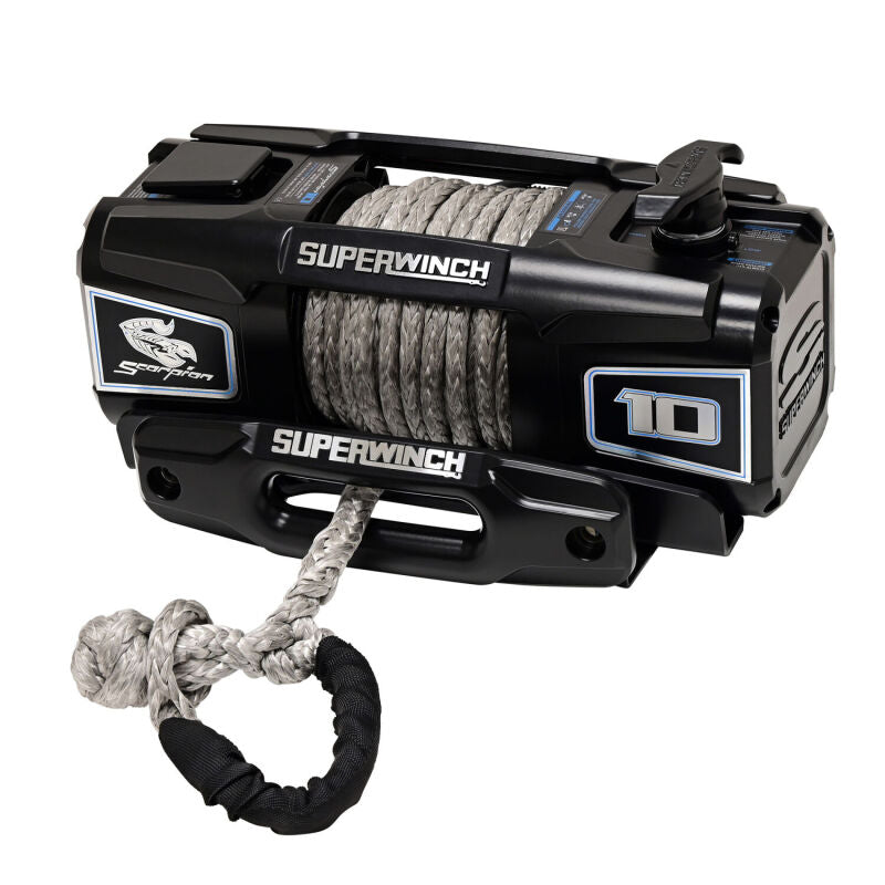 Superwinch Scorpion 10SR 10,000 lb. 12V Winch with Synthetic Rope, Part Number 1155401