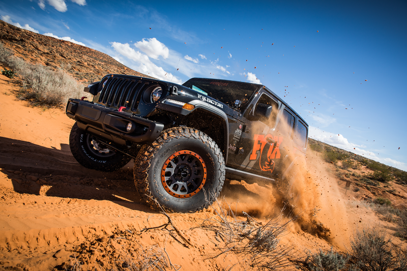 FOX Factory Series Rear Bump Stops with IFP for 2018+ Jeep Wrangler JL, 1.853-Inch Travel, Pair - 883-02-168