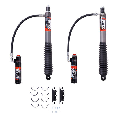 FOX Performance Elite Series 2.5 Remote Reservoir Rear Adjustable Shocks for 2022-2023 Toyota Tundra, 0-1.5-Inch Lift, Part 883-26-171