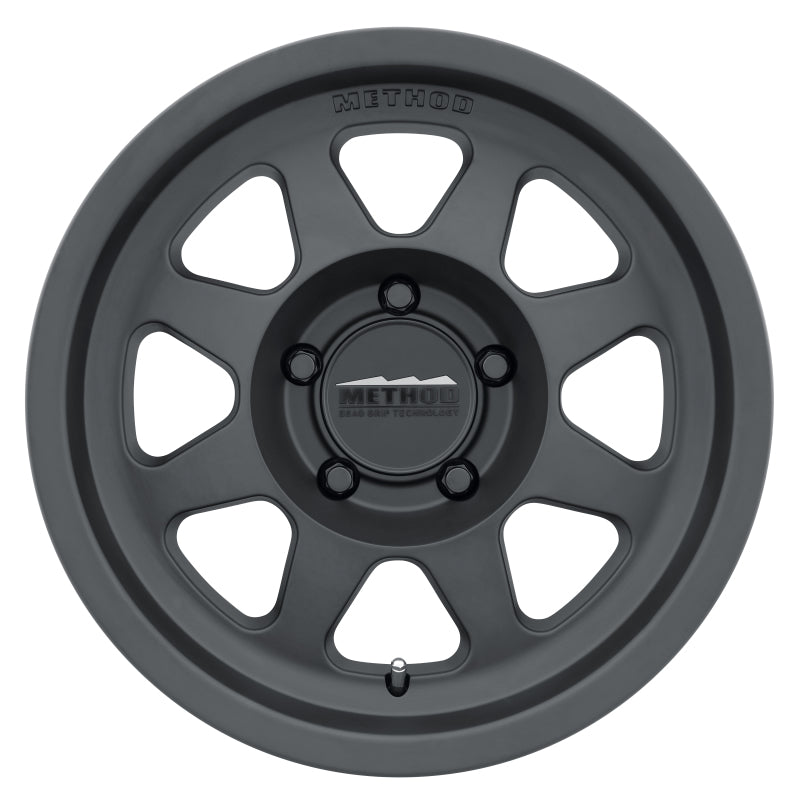 Method Wheels MR701 17x9 Matte Black Bead Grip Wheel, -12mm Offset, 5x5 Bolt Pattern
