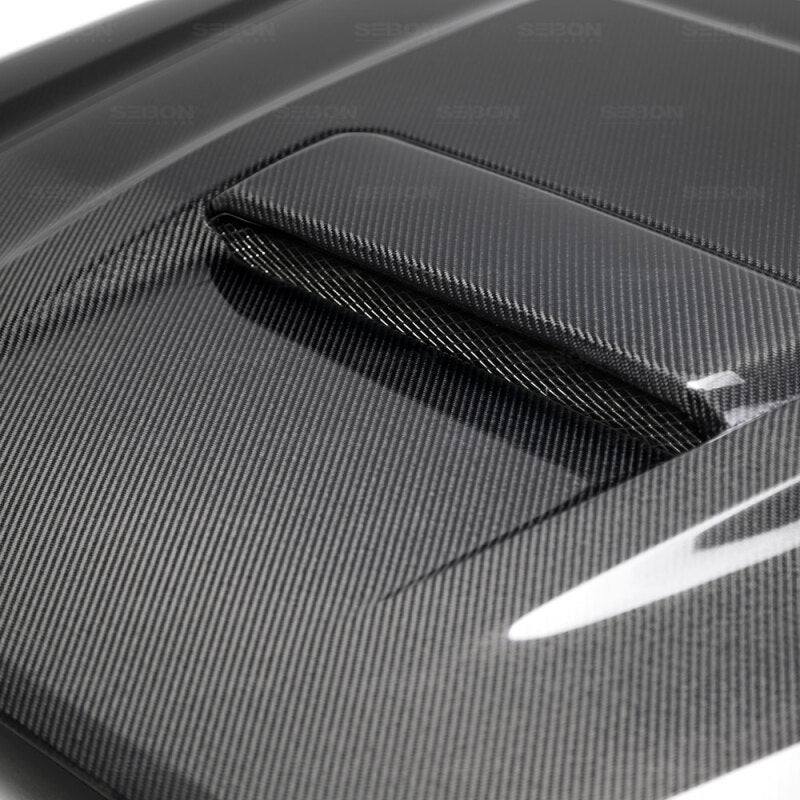 Seibon HD18TYTA-TR TR-Style Carbon Fiber Hood for 2015-2021 Toyota Tacoma