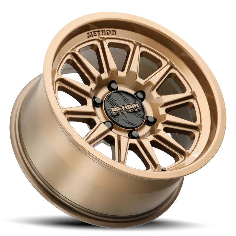 Method Wheels MR323 17x8.5 Cast Wheel, 6x5.5 Bolt Pattern, +25 Offset, Gloss Bronze