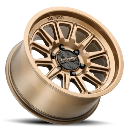 Method Wheels MR323 17x8.5 Cast Wheel, 6x5.5 Bolt Pattern, +25 Offset, Gloss Bronze