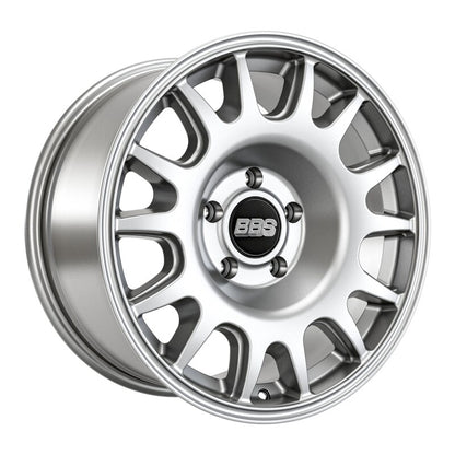 BBS TS-R 18x9-Inch Cast Wheel, 5x120 Bolt Pattern, ET30, Satin Silver