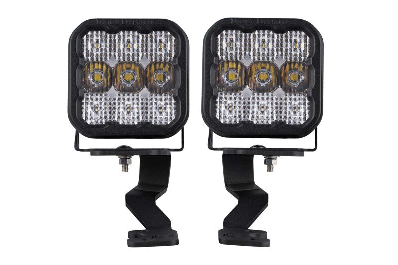Diode Dynamics DD7399 Stage Series Ditch Light Kit for 2022+ Toyota Tundra, SS5 Pro White Combo