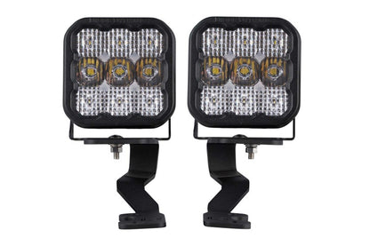 Diode Dynamics DD7397 Stage Series Ditch Light Kit for 2022+ Toyota Tundra, SS5 Sport White Combo
