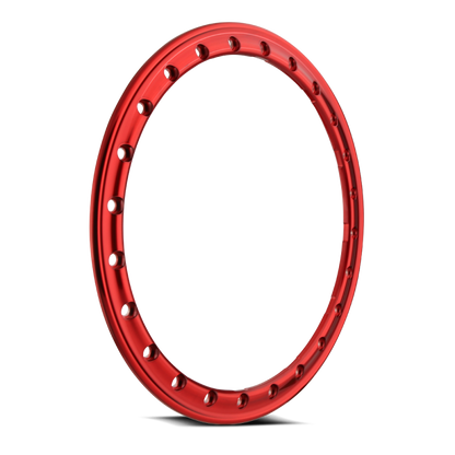 Method Wheels GR-10017-R 17-Inch Forged Beadlock Ring, Style 1, Red
