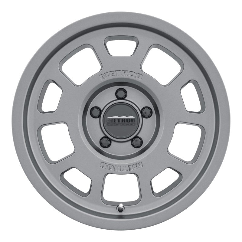 Method Wheels MR705 17-Inch x 8.5-Inch 0mm Offset 5x5 Titanium Wheel