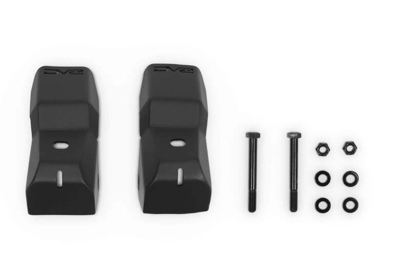 DV8 Offroad SPTF3-01 Rear Shock Skid Plates for 2010-2024 Toyota 4Runner