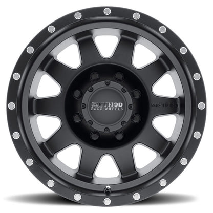 Method Wheels MR301 16x7 Matte Black Standard Wheel, 8x6.5 Bolt Pattern, 0mm Offset