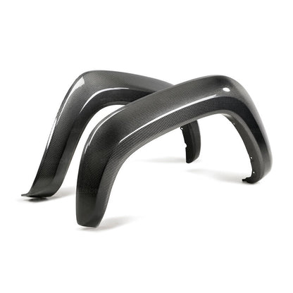 Seibon Carbon Fiber Front Fender Flares for 2015-2021 Toyota Tacoma, Pair - FLR18TYTA-F