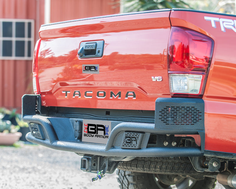 Body Armor 4x4 TC-2962 2016-2023 Toyota Tacoma Desert Series Rear Bumper