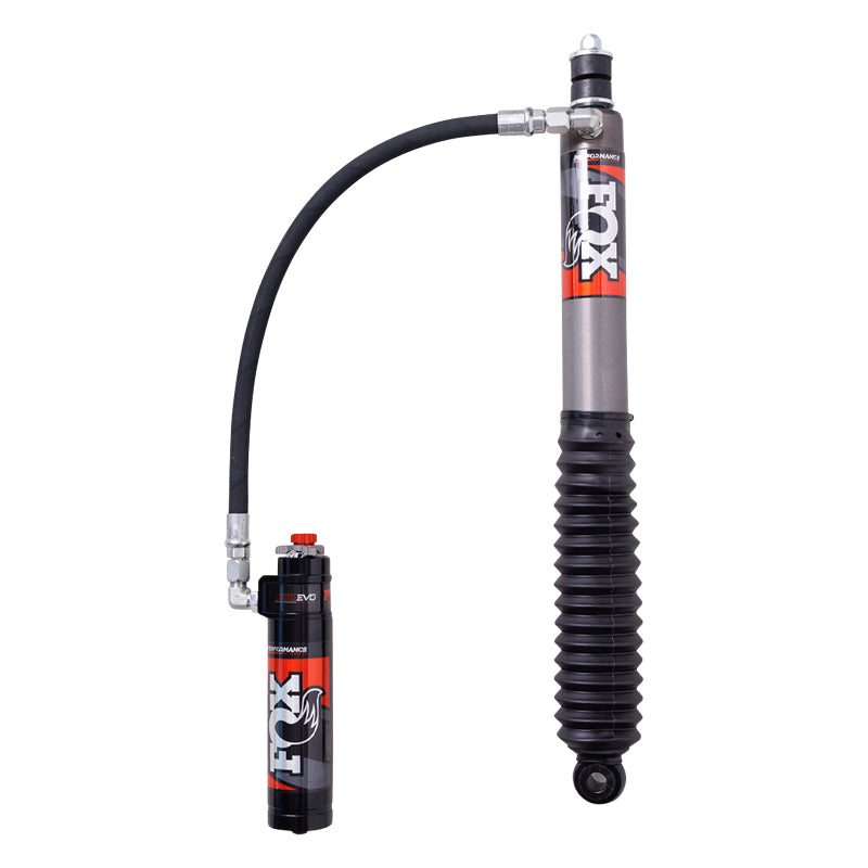 FOX Performance Elite Series 2.5 Remote Reservoir Rear Adjustable Shocks for 2022-2023 Toyota Tundra, 0-1.5-Inch Lift, Part 883-26-171