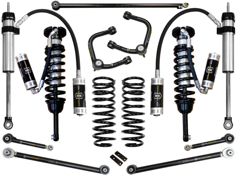 ICON K53186T Stage 6 Suspension System with Tubular UCA for 2010–Up Lexus GX460