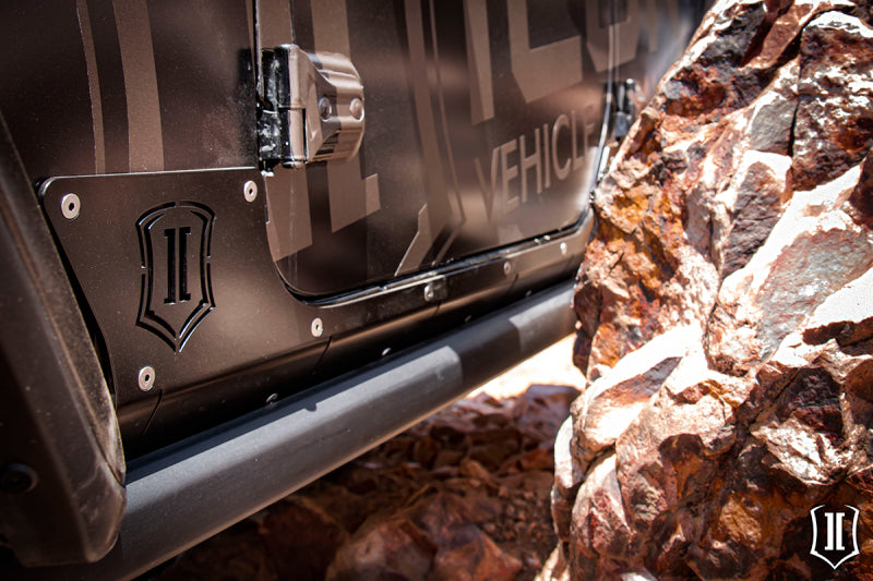ICON Impact Body Armor 25163 for 2018+ Jeep Wrangler JL 4-Door