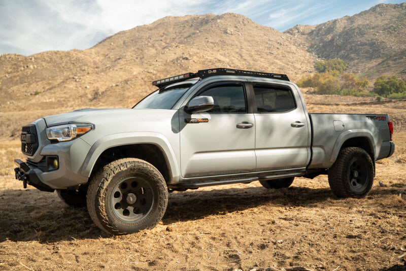 DV8 Offroad SRTT1-02 OE Plus Side Steps for 2016-2023 Toyota Tacoma Crew Cab