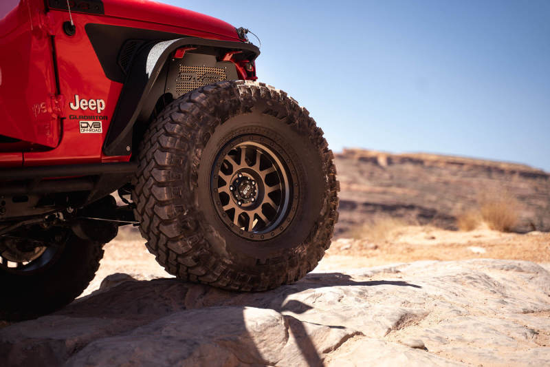 DV8 Offroad INFEND-03FB Front Inner Fenders for 2018+ Jeep Wrangler JL/JLU and Gladiator JT, Black