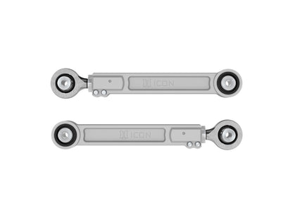 ICON 54102 Billet Rear Upper Link Kit for Toyota Tundra, Sequoia, Tacoma, Land Cruiser, 4Runner and Lexus GX550
