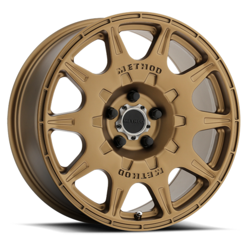 Method Wheels MR502 Rally 17-Inch Bronze Wheel, 8-Inch Width, +38 Offset, 5x4.5 Bolt Pattern