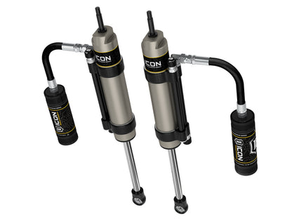 ICON 59905P Omega Series Bypass Rear Shocks for 2005-2017 Toyota Tacoma, 0-1.5-Inch Lift, Pair