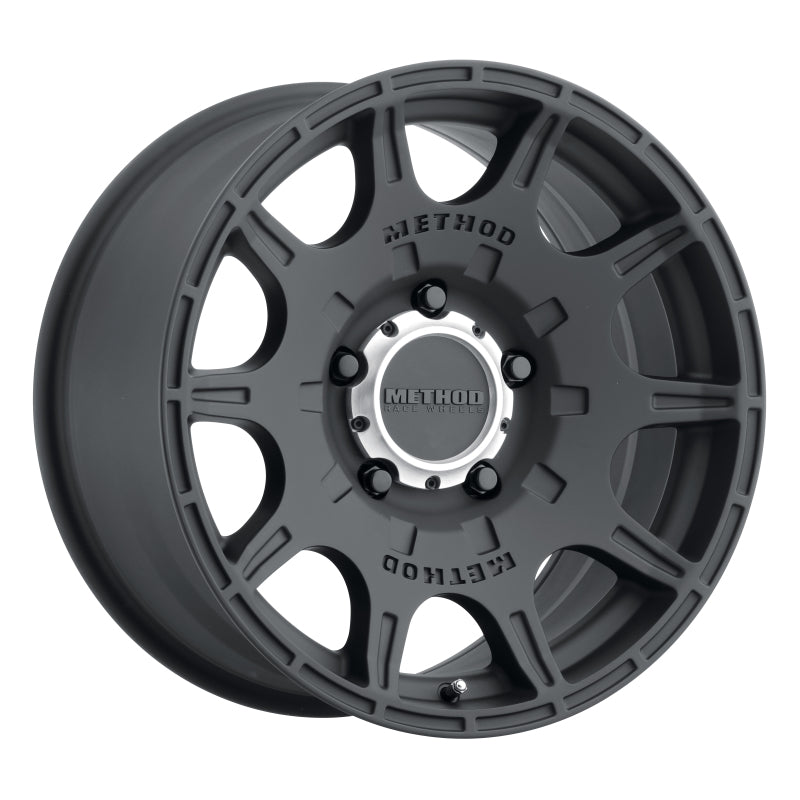 Method Wheels MR308 Roost 17-Inch Matte Black Wheel, 8.5-Inch Width, 5x5 Bolt Pattern
