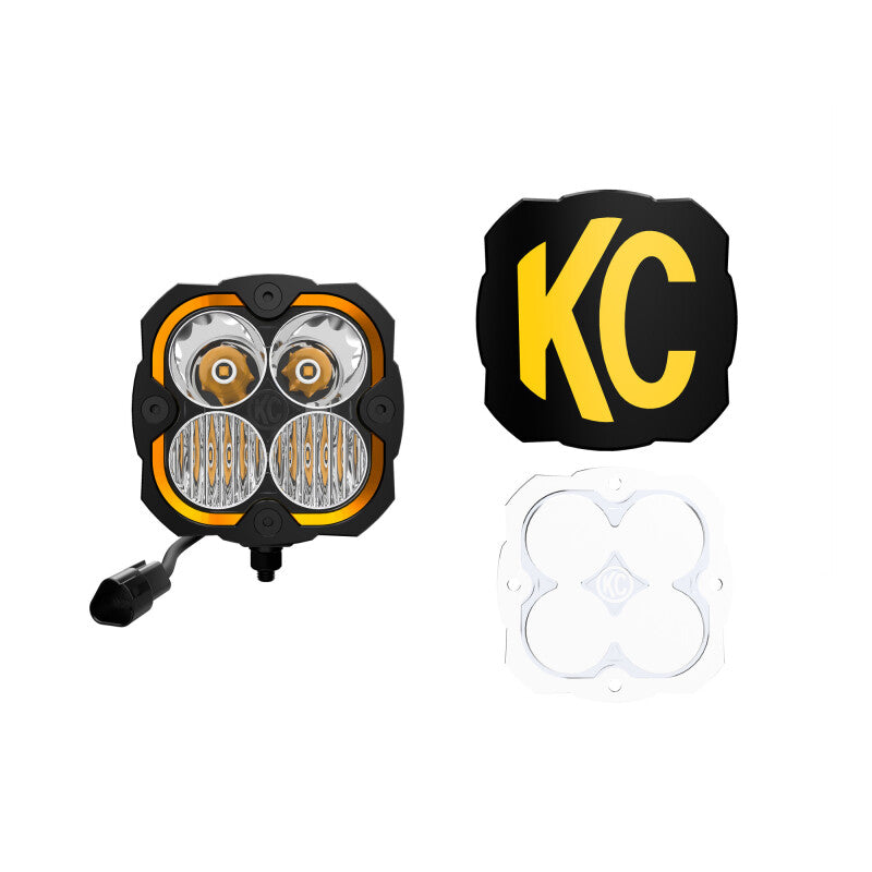 KC HiLiTES FLEX ERA 4 Single Light Master Kit, Part Number 1289